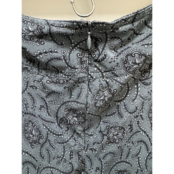 Sundance Silk A Line Skirt Paisley Size 16 - Picture 5 of 7